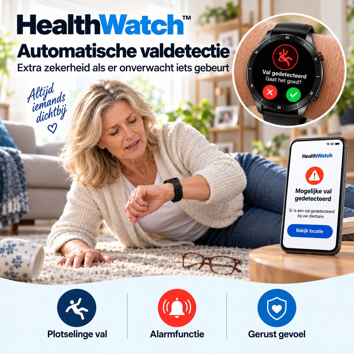 HealthWatch™ | Houd belangrijke bloedwaarden automatisch in de gaten