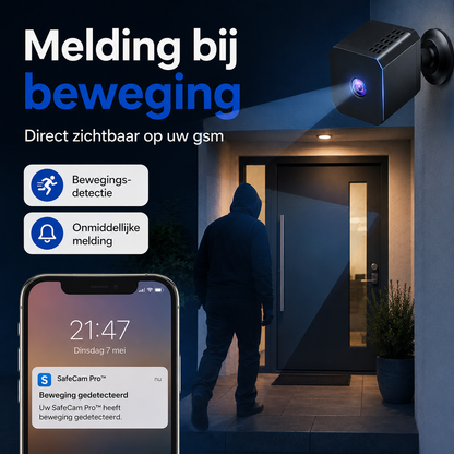 SafeCam Pro™ | Toujours en sécurité – même sans Wi-Fi ni électricité