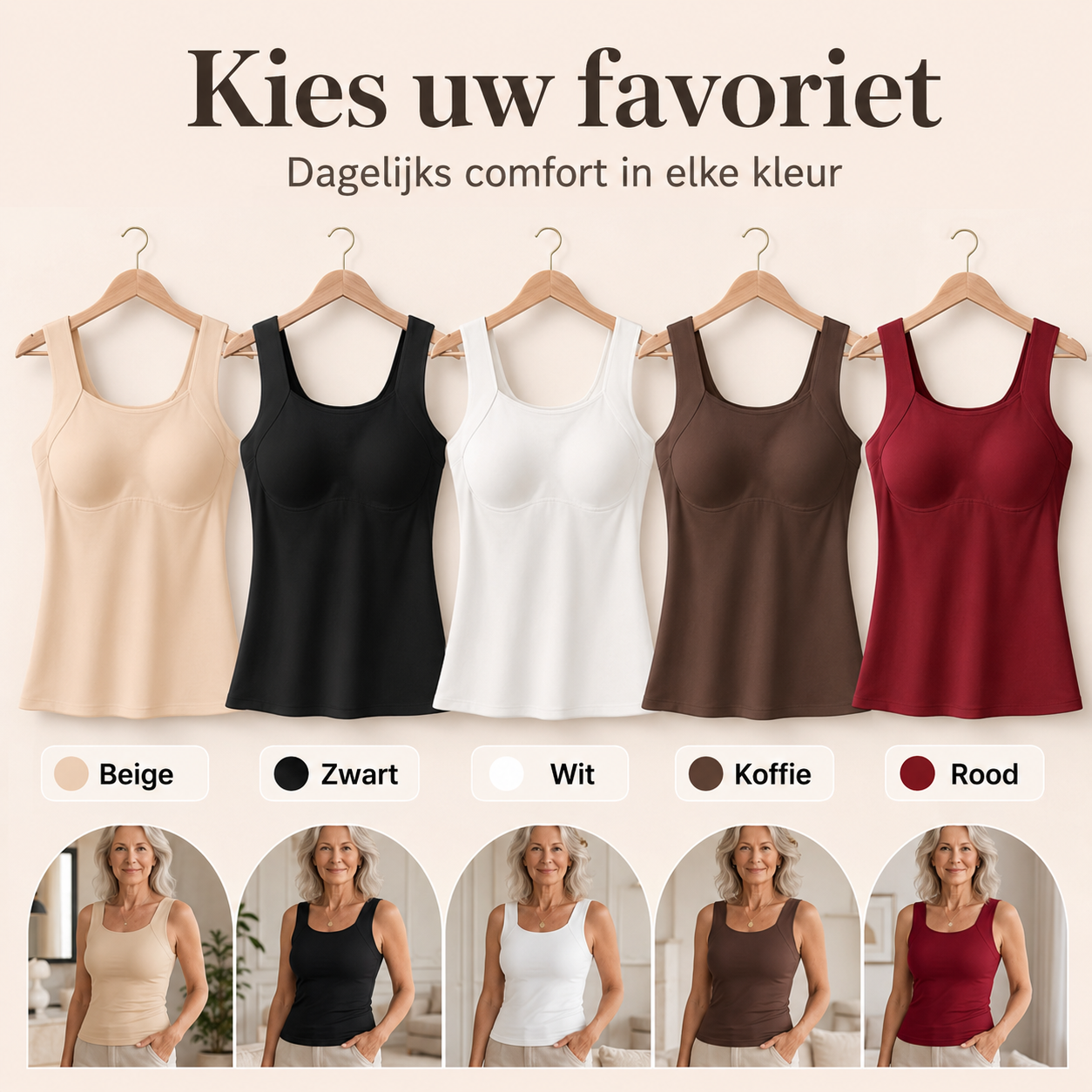 FreeFit™ | De BH-top die traditionele BH's overbodig maakt | 1+1 gratis
