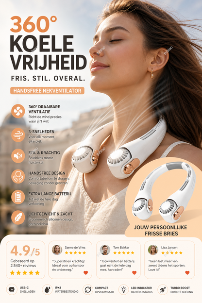 AirBreeze™ | Ontsnap Direct Aan De Verstikkende Zomerhitte
