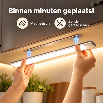 Lumosense | Automatique, sans fil et installation sans perçage !