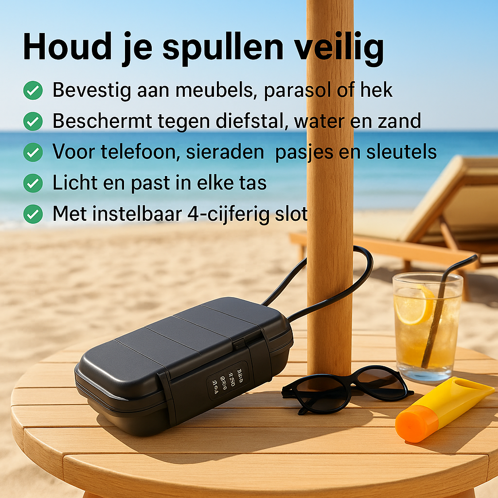 SafeCase™ | Nooit meer zorgen om je waardevolle spullen
