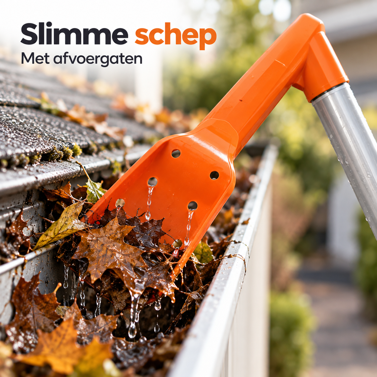GootGemak™  | Maak uw dakgoot schoon vanaf de grond