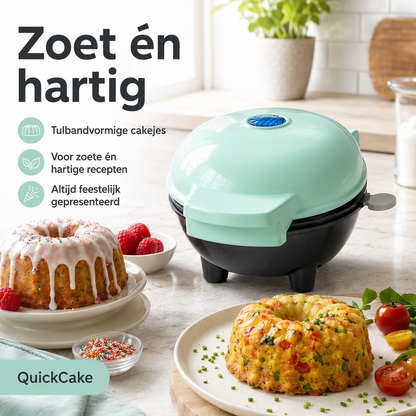 QuickCake™ | Verse tulbandcakejes in minder dan 15 minuten