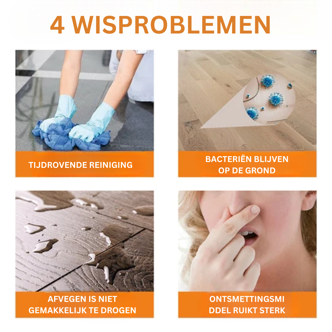 QuickShine Pro | Krachtige vloerhersteller en reiniger | 1+1 gratis