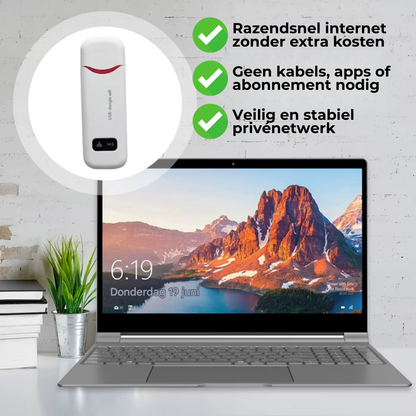 SkyLink™ | Jouw eigen privé Wi-Fi, overal en altijd