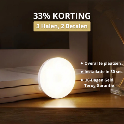 SenseLight™ | Altijd licht, zonder kabels of stroom | 1+2 GRATIS