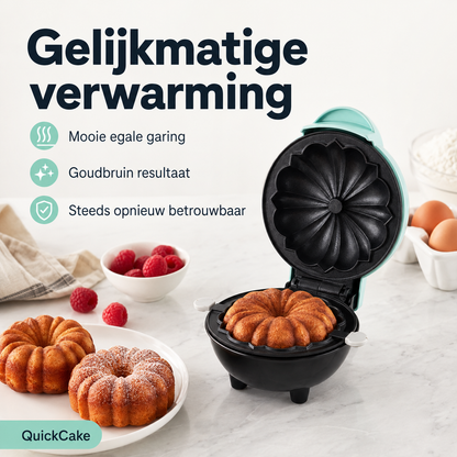 QuickCake™ | Verse tulbandcakejes in minder dan 15 minuten