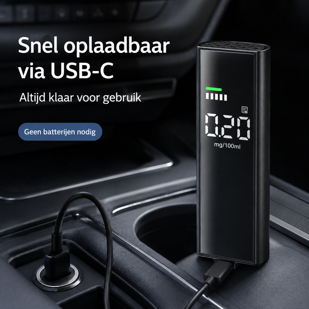 DriveCheck™ | Uw eigen alcoholcontrole voor onderweg