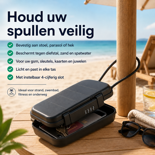SafeCase™ | Nooit meer zorgen om uw waardevolle spullen