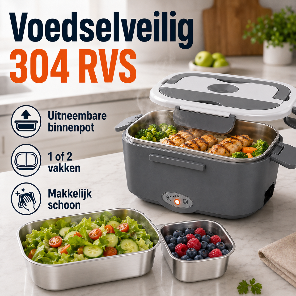 ThermoBox Pro™ – Warm Eten Waar U Ook Bent: De Slimme Magnetron-Vervanger