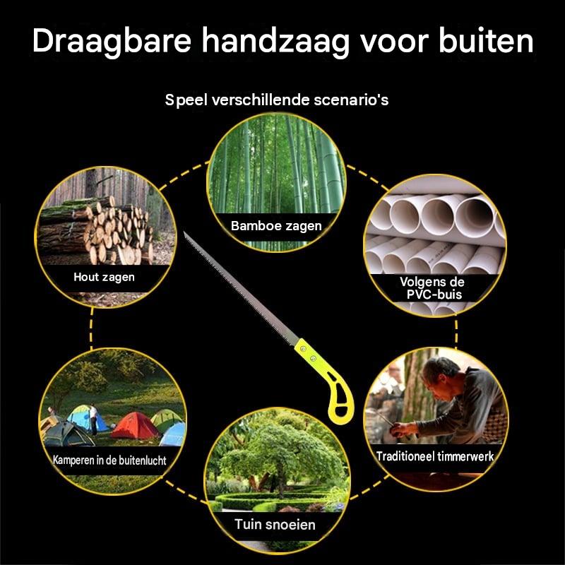 PocketSaw™ | Zaag dikke takken snel door zonder moeite