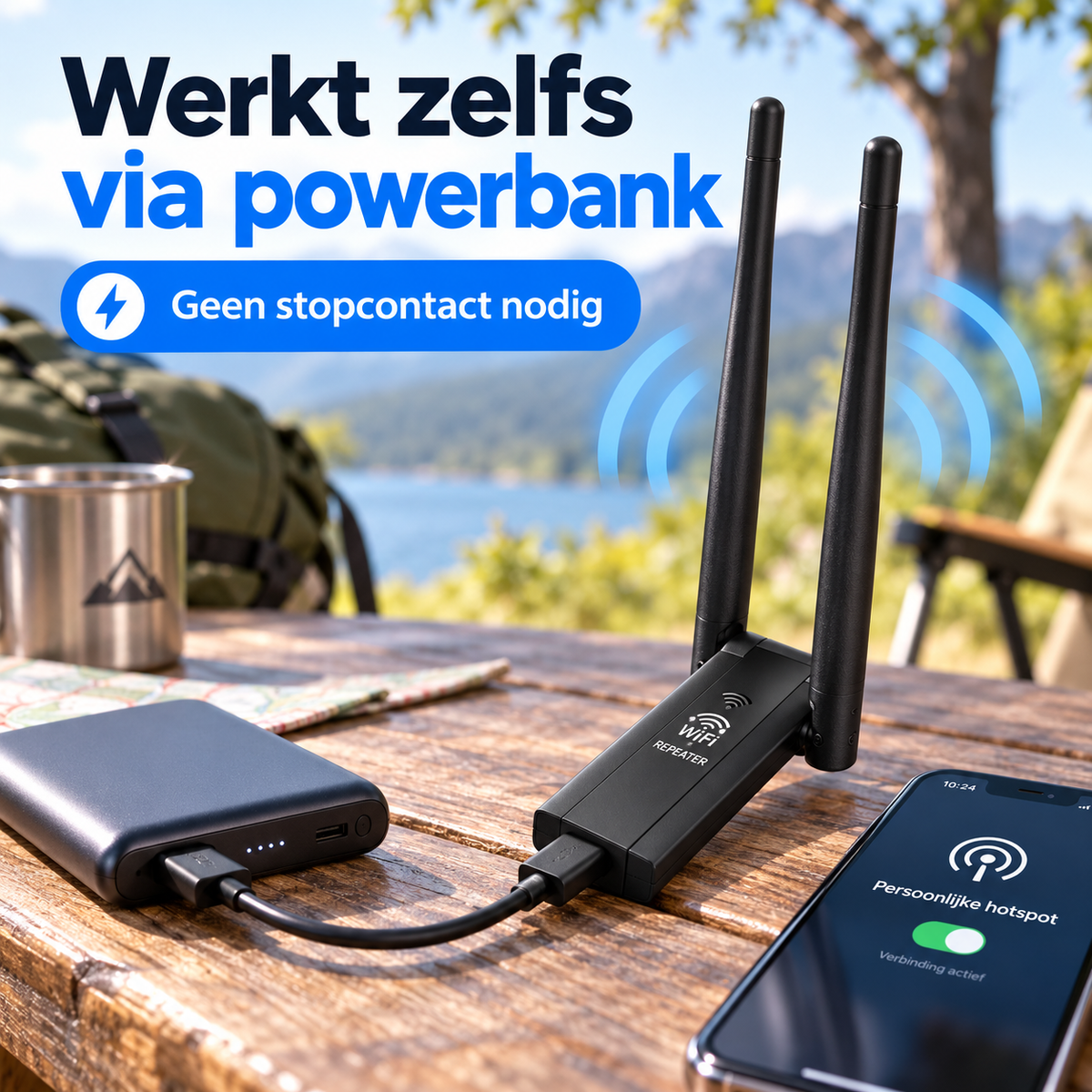 SignalBoost™ | Sterk internetbereik waar u het nodig heeft