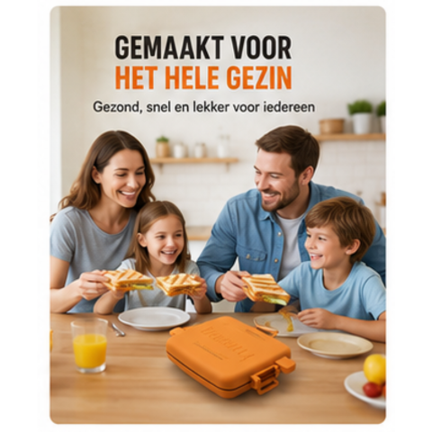 CrispyChef™ | Prêt en 3 minutes, sans résidus alimentaires incrustés