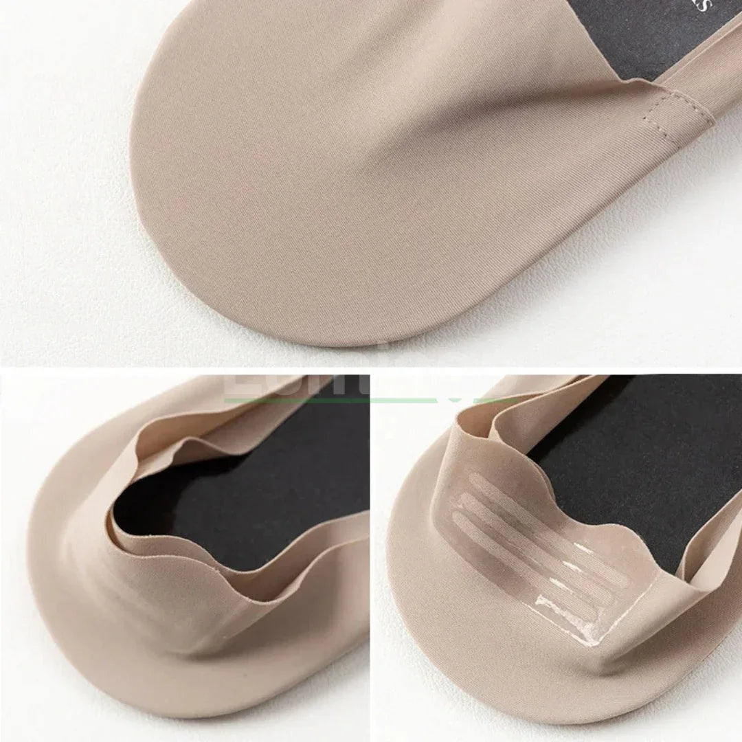 Silky Chaussettes | Antidérapantes, invisibles et extra solides | 2+3 gratuites