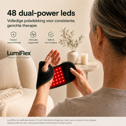 LumiFlex™ | Dagelijkse verlichting voor artrose, stijve en gevoelige gewrichten