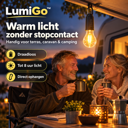 LumiGo™ | Overal direct warm licht zonder kabels of stopcontact | 2+2 gratis