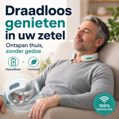 HeatPulse™ – Verlicht Stijve Nek & Schouders in 15 Min
