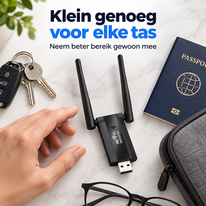 SignalBoost™ | Sterk internetbereik waar u het nodig heeft