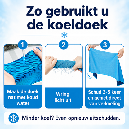 ArcticWave™ koelhanddoek | Geniet Direct Van Intense Verkoeling En Frisheid | 1+1 gratis