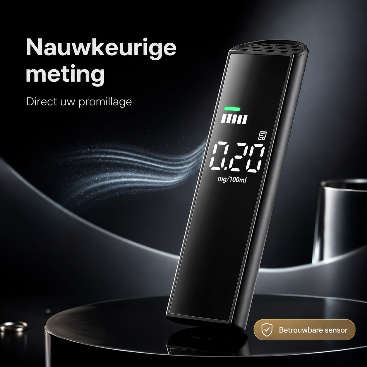 DriveCheck™ | Uw eigen alcoholcontrole voor onderweg