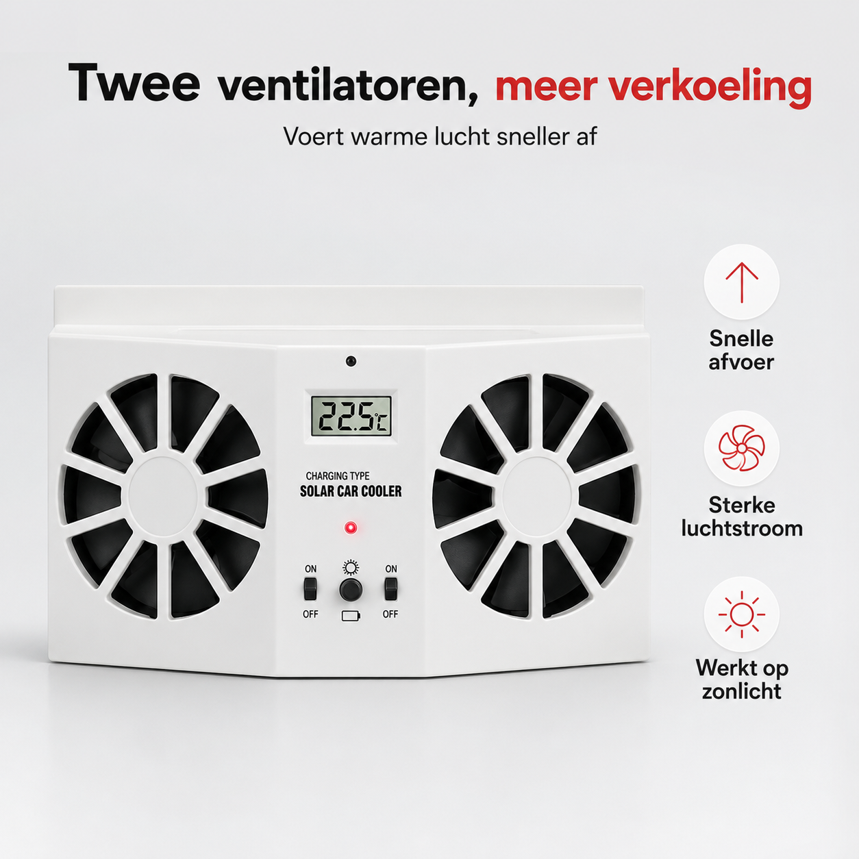 SolarBreeze™ | Nooit Meer Instappen In Een Snikhete Auto
