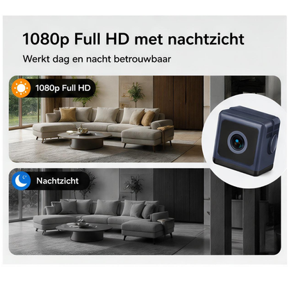 CubeCam™ | 100% Draadloze Beveiliging Zonder Gedoe