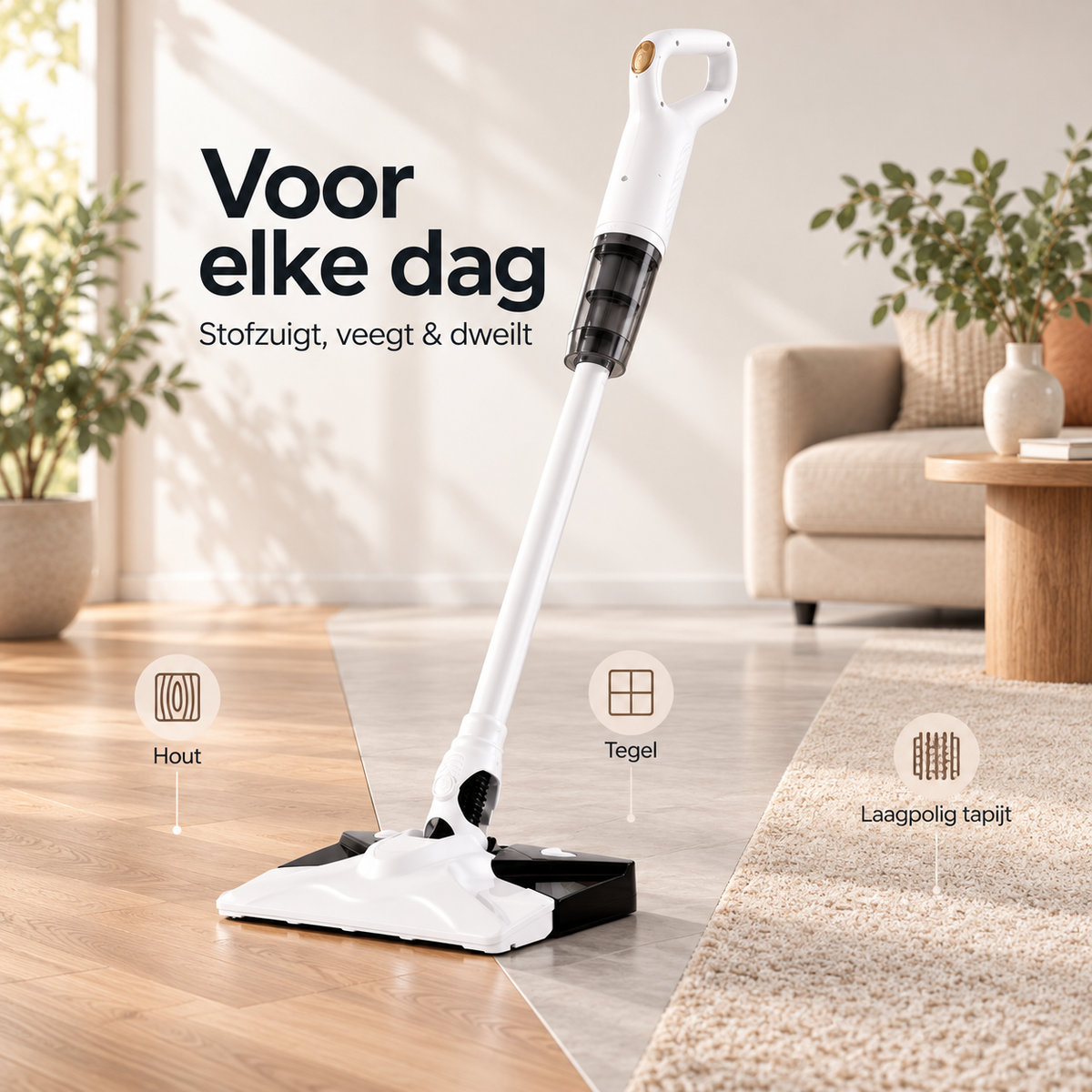 Tyfon | Aspirateur et nettoyeur sans fil 2 en 1