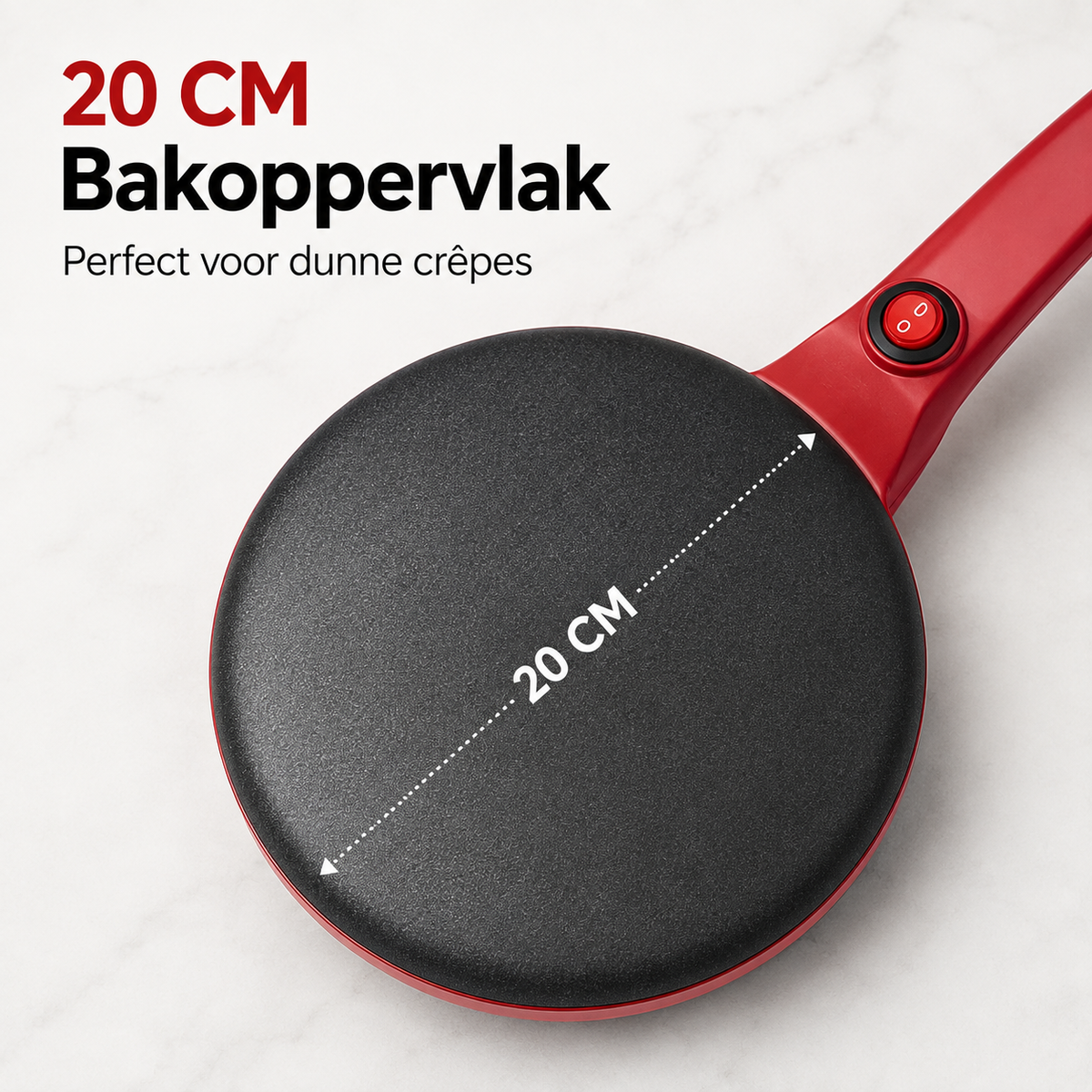 PancakePro™ | Binnen seconden perfecte pannenkoeken zonder geknoei