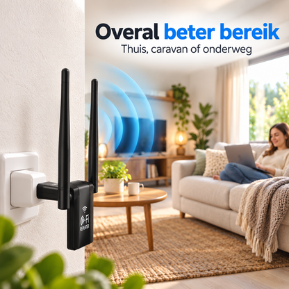 SignalBoost™ | Sterk internetbereik waar u het nodig heeft