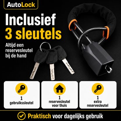 AutoLock™ - Niet-kapot-te-krijgen stuurslot voor elke auto!