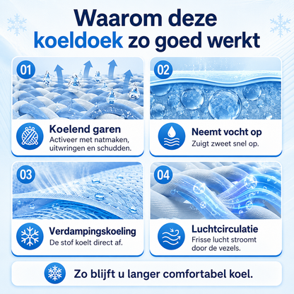 ArcticWave™ koelhanddoek | Geniet Direct Van Intense Verkoeling En Frisheid | 1+1 gratis