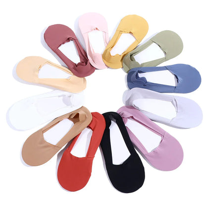 Silky Chaussettes | Antidérapantes, invisibles et extra solides | 2+3 gratuites