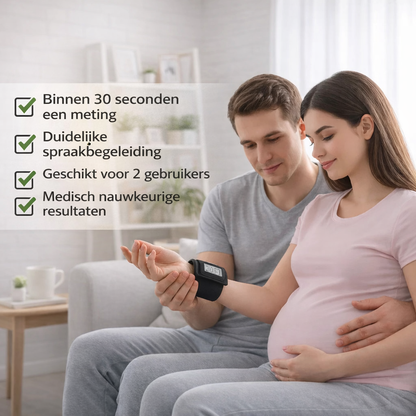 PulseMate™ Pro | Mesurez votre tension artérielle en 30 secondes