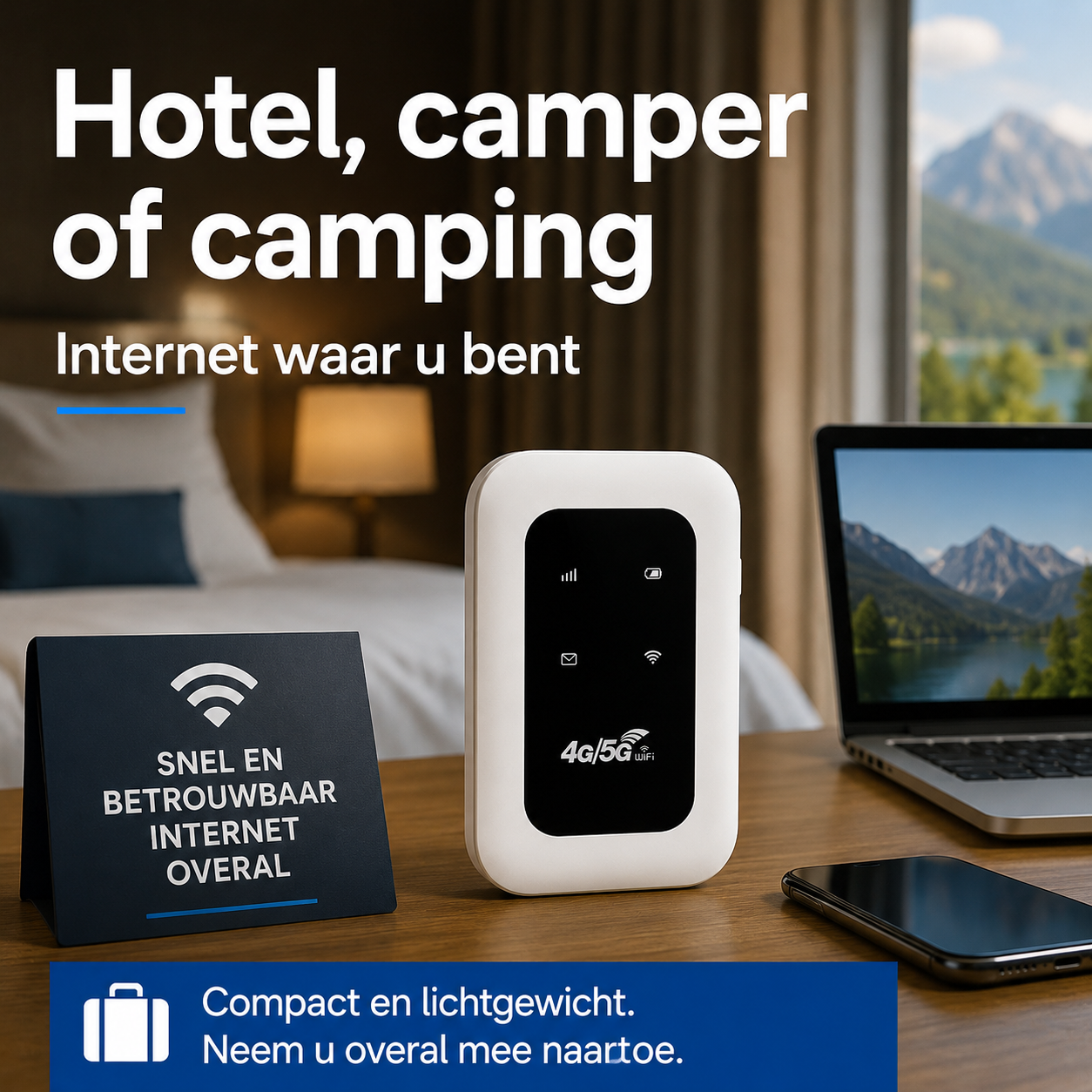 FastLink Pocket Router | Altijd en overal razendsnel Internet