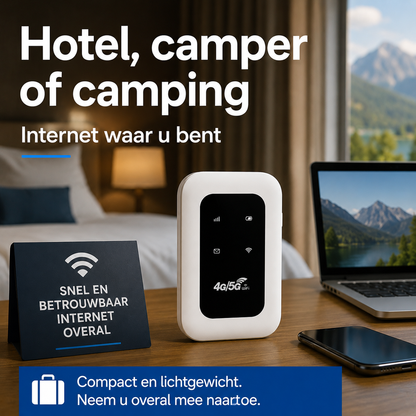 FastLink Pocket Router | Altijd en overal razendsnel Internet