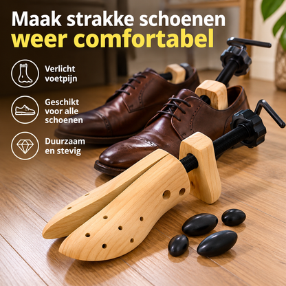 ShoeStretcher Pro | Maak strakke schoenen direct comfortabel zonder ze te beschadigen