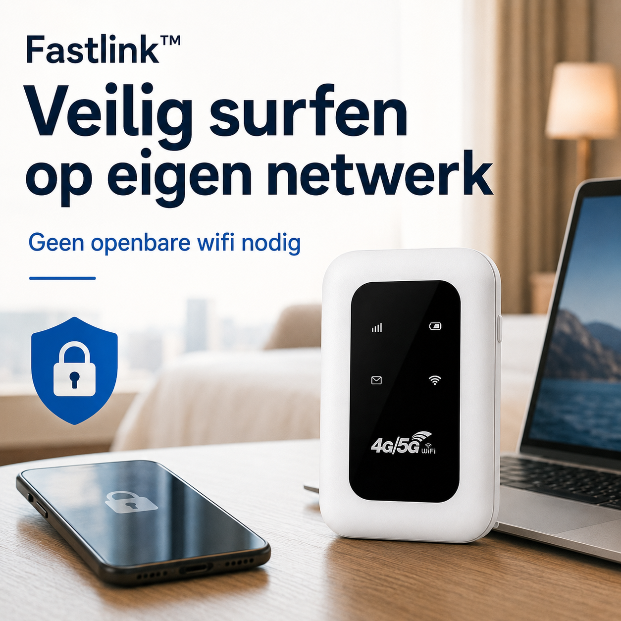 FastLink Pocket Router | Altijd en overal razendsnel Internet