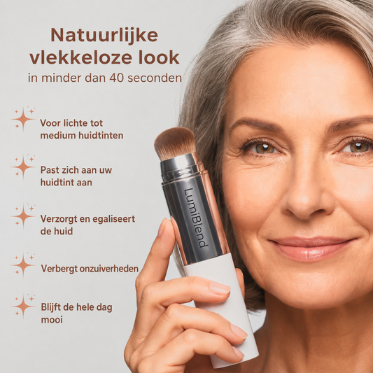 LumiBlend™ Anti-Aging Foundation Stick | Vervaagt Pigmentvlekken en Fijne Lijntjes | 1+2 GRATIS
