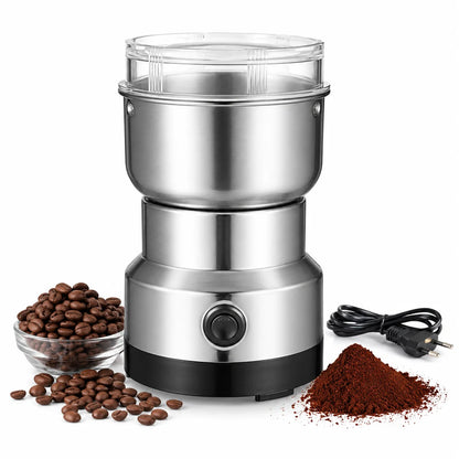 GrindMaster™ – Versgemalen Koffie & Specerijen in Enkele Seconden 100% Microplasticvrij