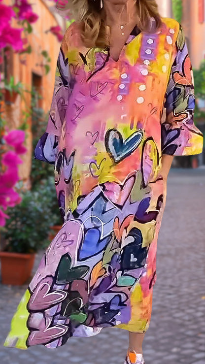 Charlotte | V-hals Jurk