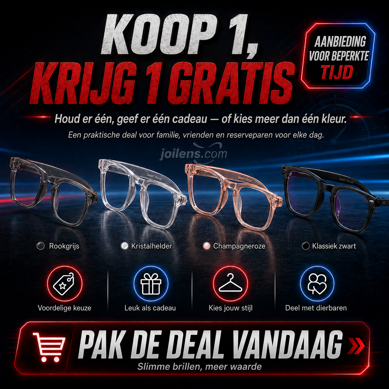 Een slimme bril met autofocus, ontwikkeld door een brillenfabrikant met een eeuwenlange geschiedenis!
