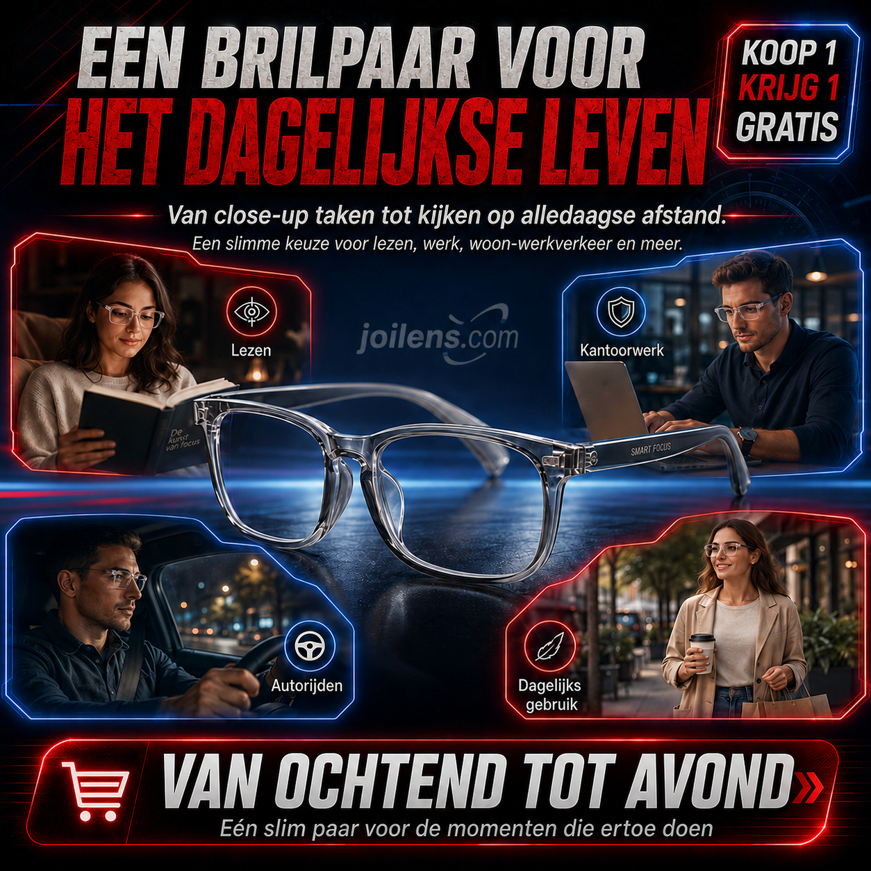 Een slimme bril met autofocus, ontwikkeld door een brillenfabrikant met een eeuwenlange geschiedenis!