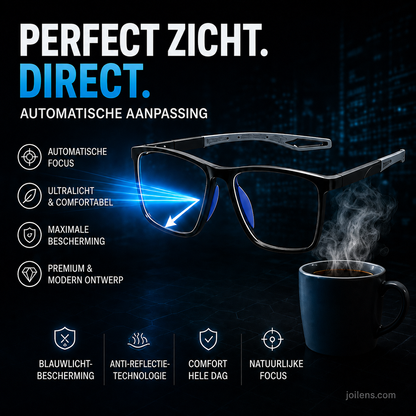 Een slimme bril met autofocus, ontwikkeld door een brillenfabrikant met een eeuwenlange geschiedenis!
