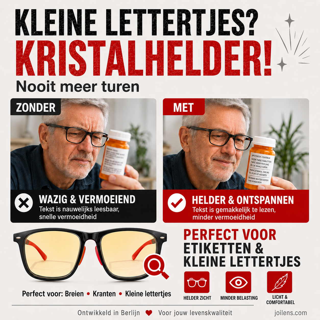 Een slimme bril met autofocus, ontwikkeld door een brillenfabrikant met een eeuwenlange geschiedenis!