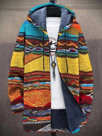 Feline | Gilet doublé en polaire avec imprimé chat