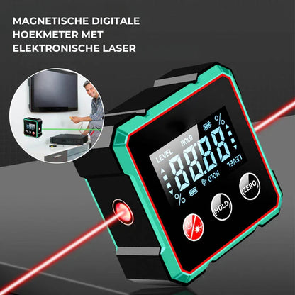 ProTech digitale hoekmeter – nauwkeurigheid die je werk moeiteloos perfect maakt