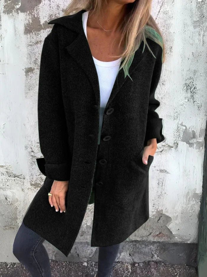 Celine™ - Manteau long décontracté pour l'automne