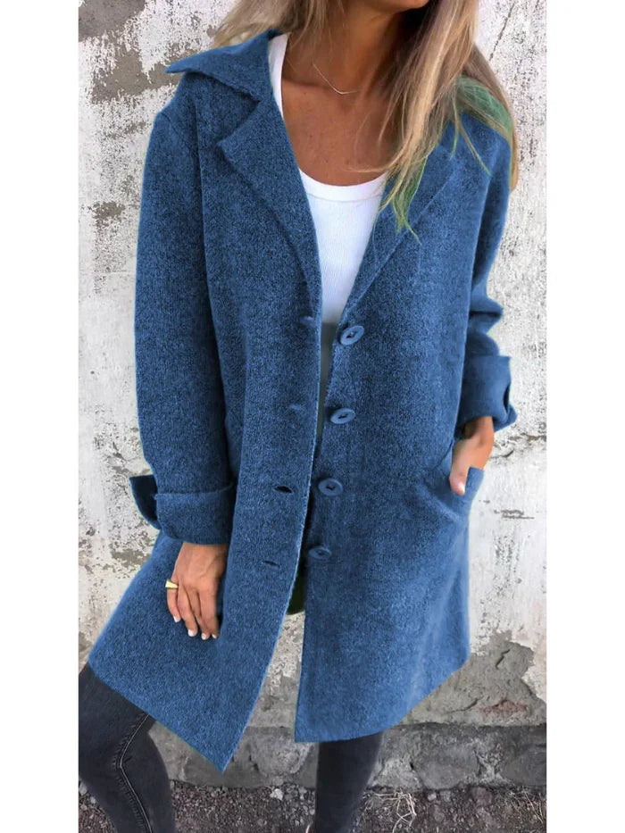 Celine™ - Manteau long décontracté pour l'automne