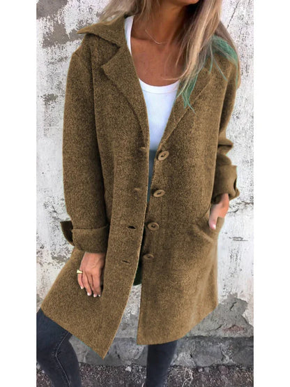 Celine™ - Manteau long décontracté pour l'automne
